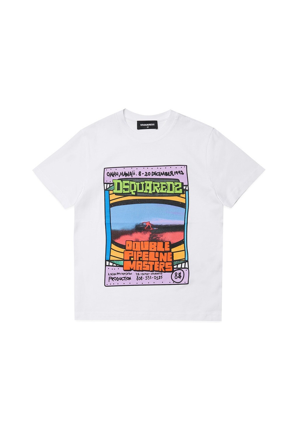 Dsquared T-shirt DQ2374 wit
