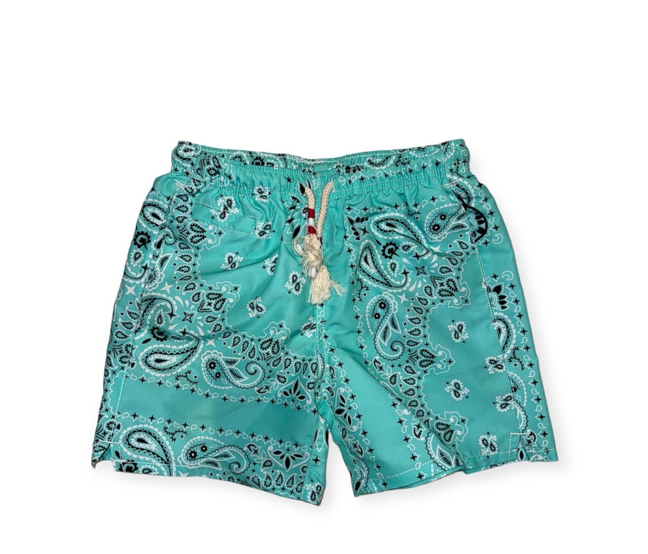 Saint Barth zwembroek CAP0003 turquoise