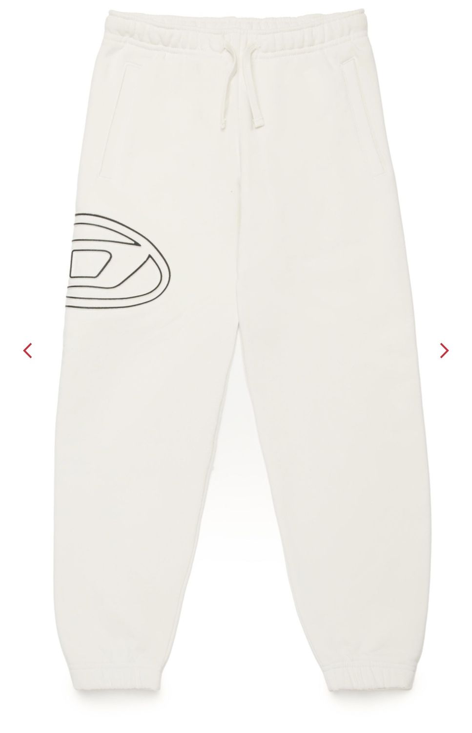 Diesel broek PMARKIBIGOVAL ecru