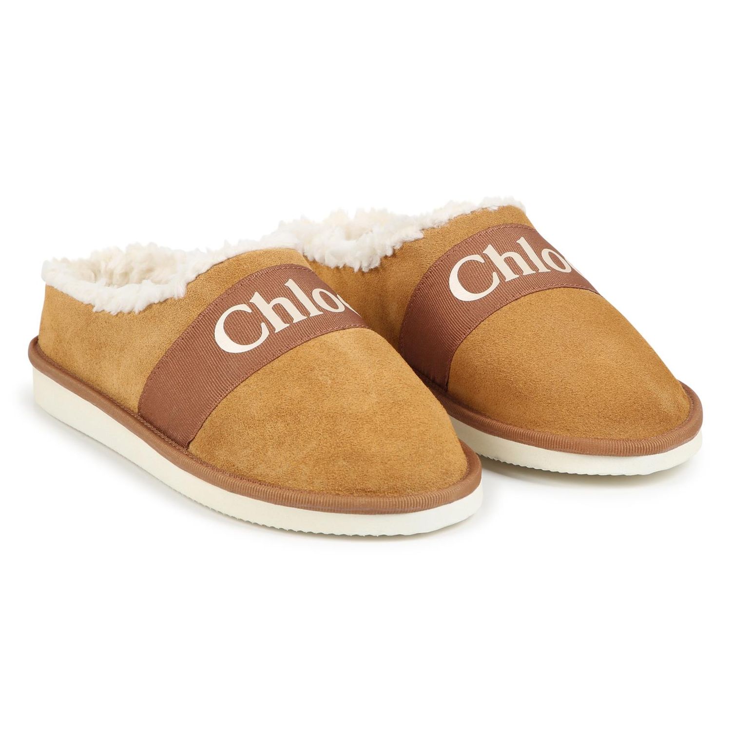 Chloe slof C20285 chestnut