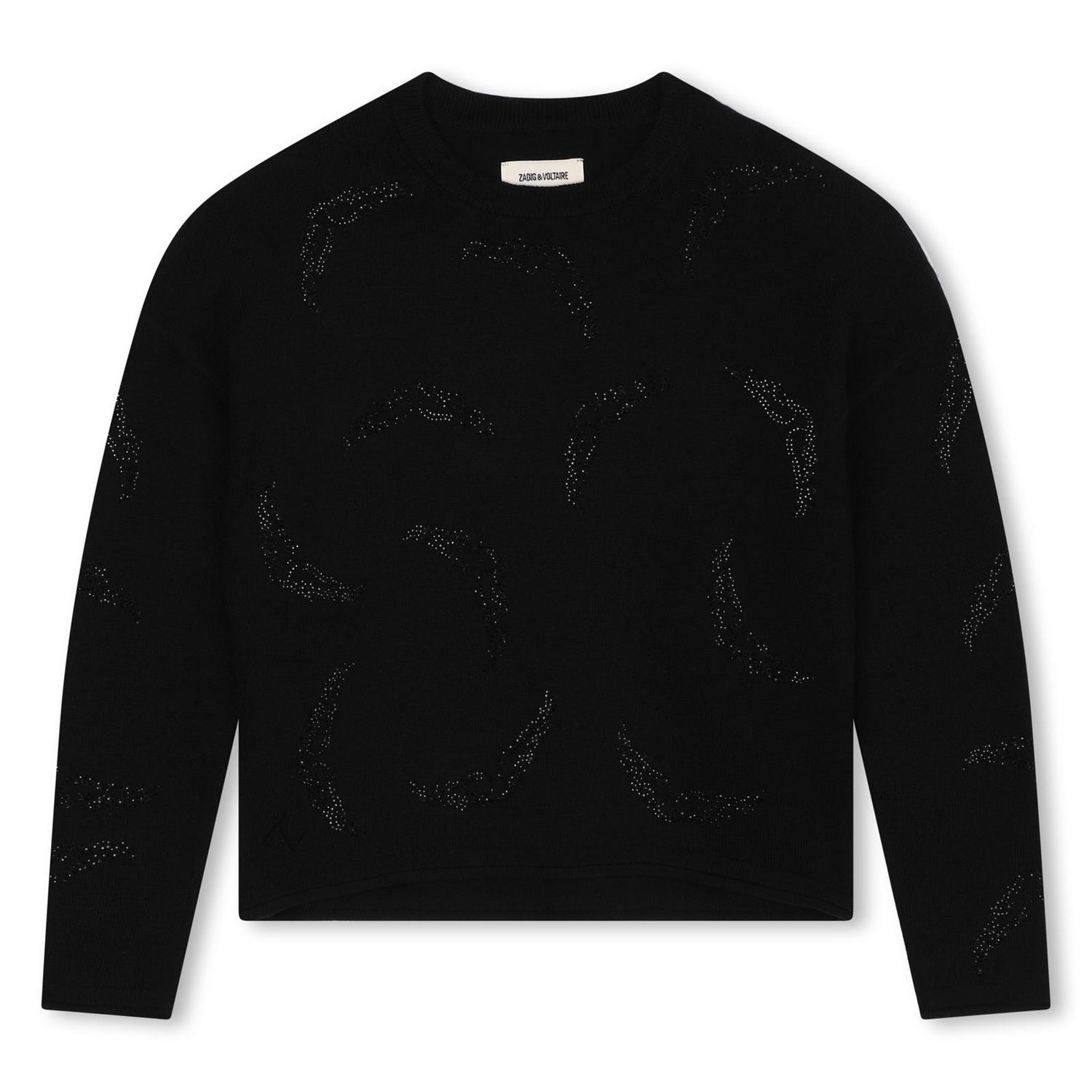 Zadig et Voltaire sweater X60212 zwart
