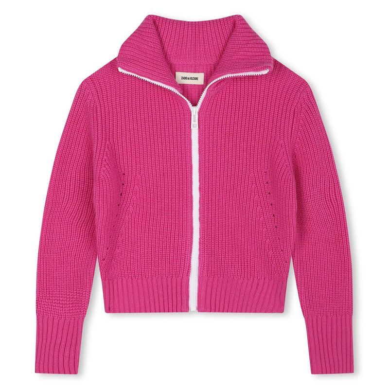 Zadig et Voltaire vest X60213 fuchsia