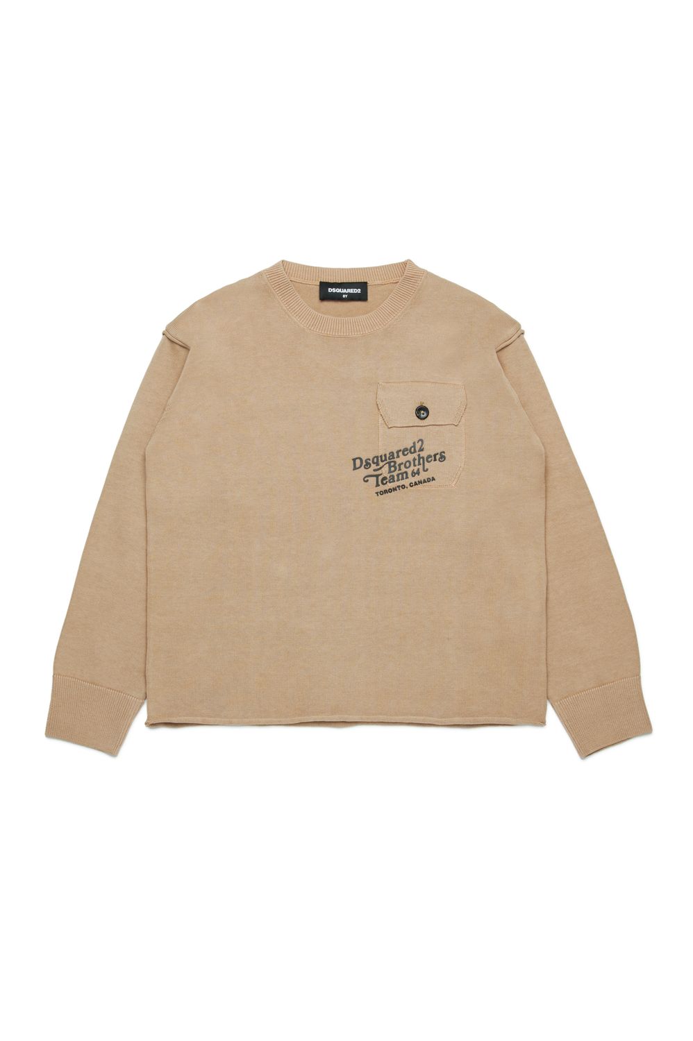 Dsquared Trui DQ2602 zand