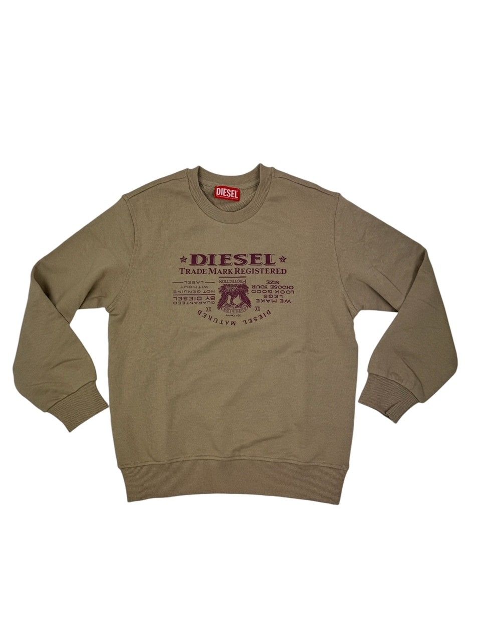Diesel Sweater SGINNL2 OVER zand