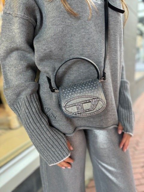 Diesel Tas 1 DR XS jeans licht