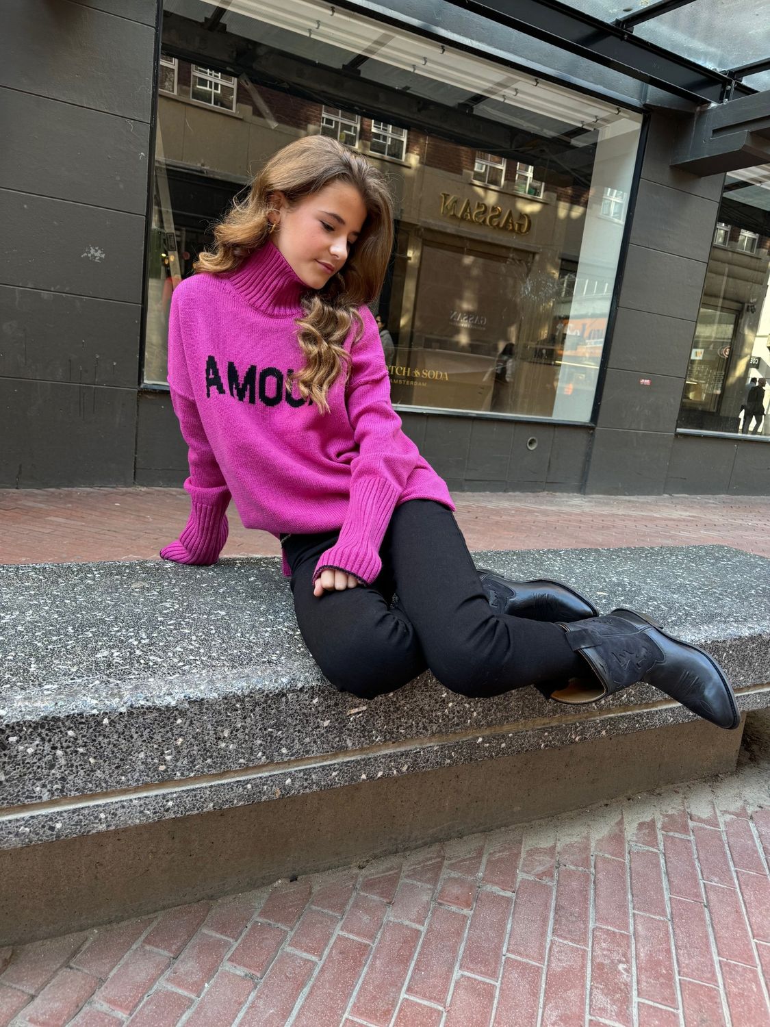 Zadig et Voltaire Trui X60230 fuchsia