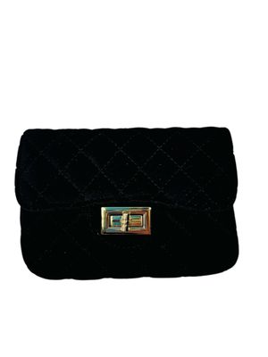 Prinsessefin Tas M Velvet zwart