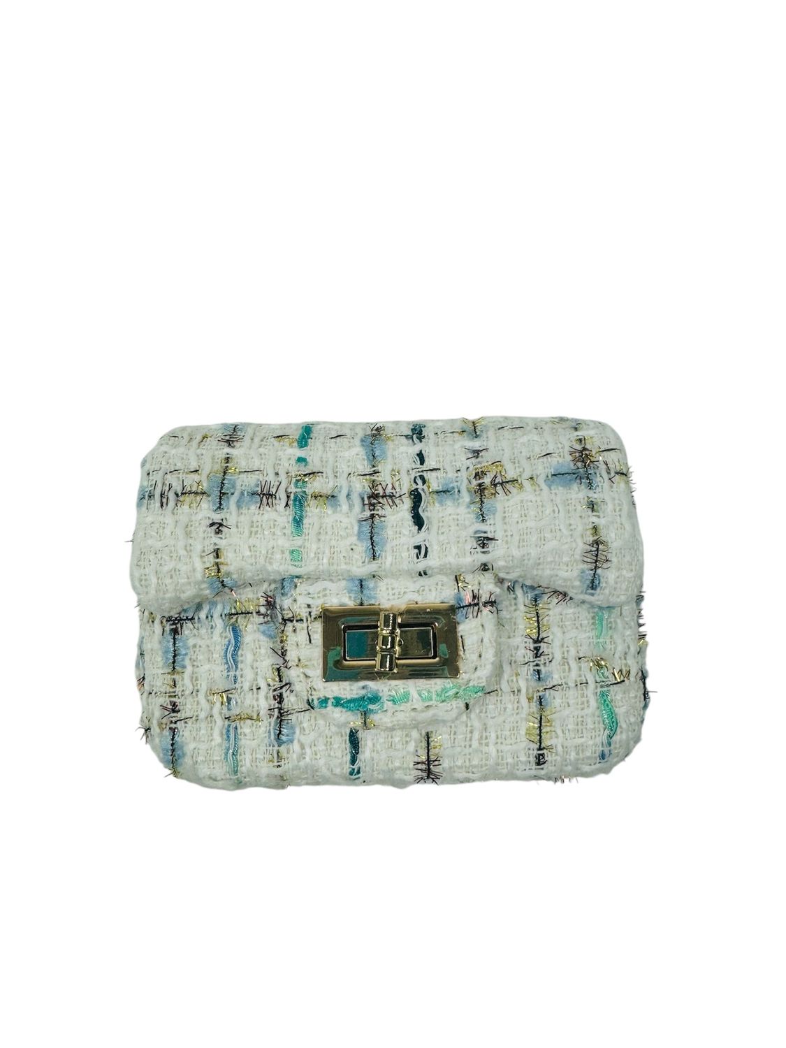 Prinsessefin Tas S ecru/blauw