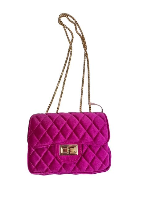 Prinsessfin Tas M Velvet fuchsia