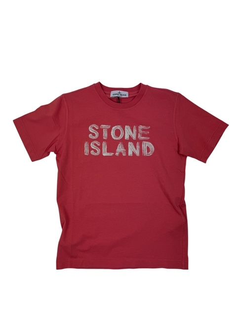 Stone Island T-shirt 2100010 rood