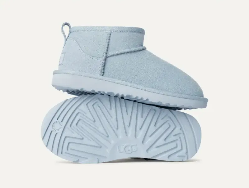 Ugg Kids Ultra mini lichtblauw