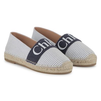 Chloe Espadrille C20511 streep