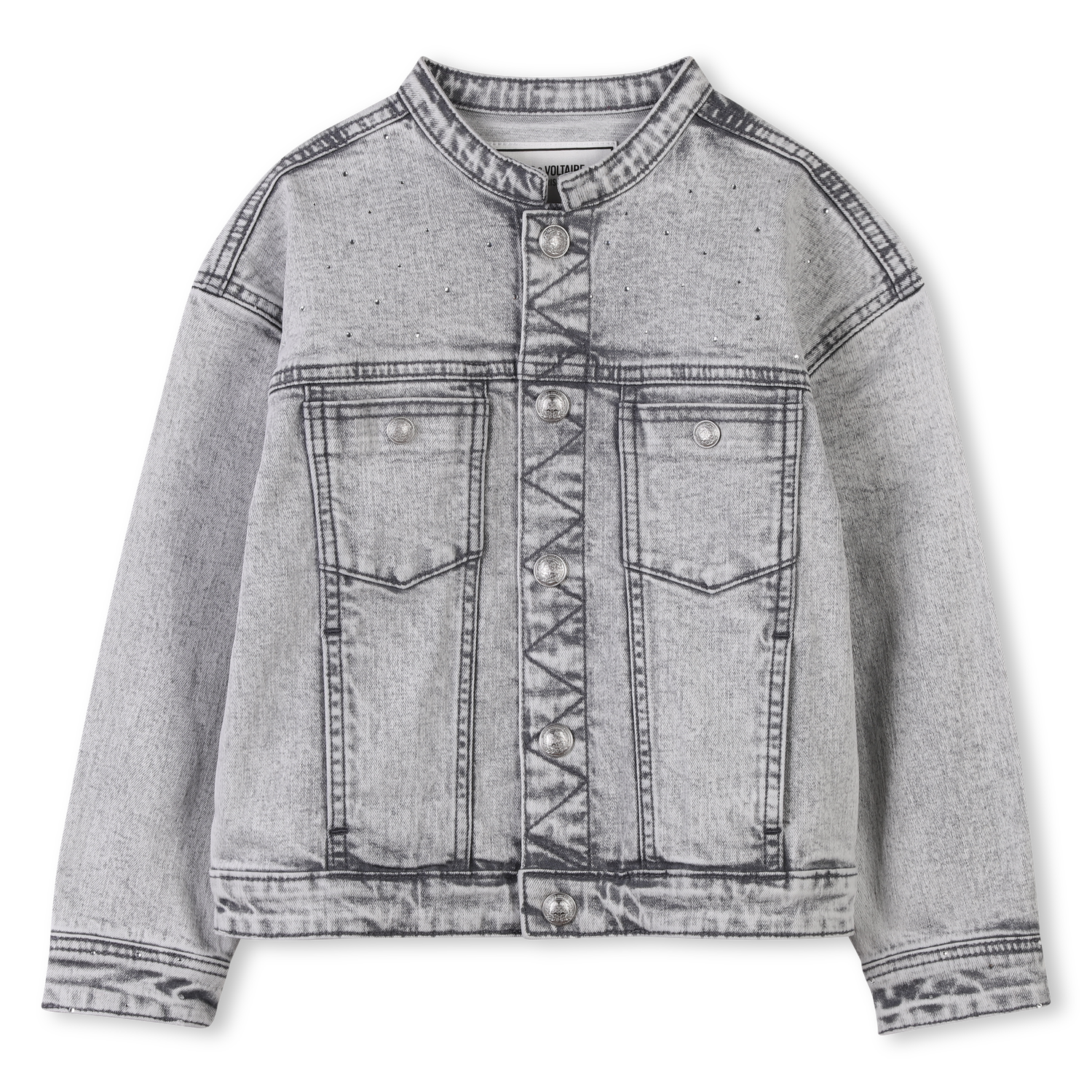 Zadig et Voltaire Jas X60357 grijs