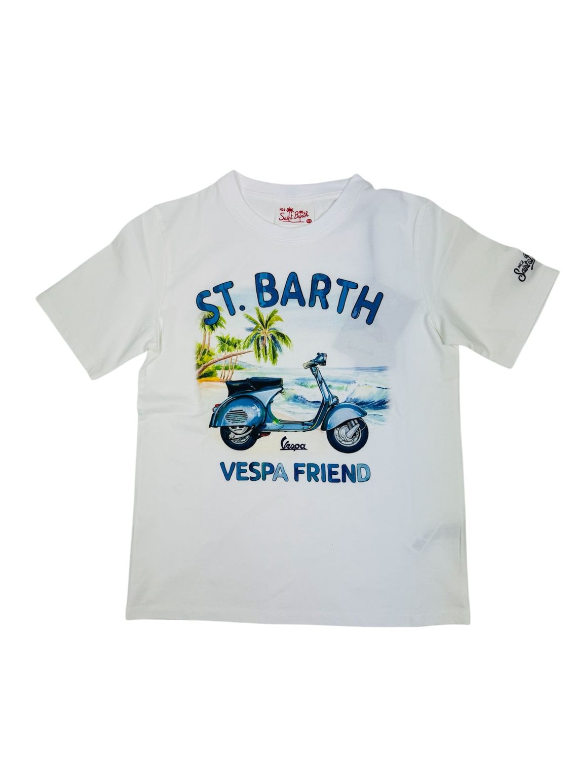 Saint Barth T-shirt Vespa wit