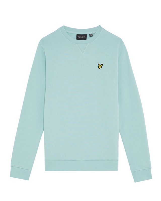 Lyle & Scott MLB2000 sweater lichtblauw Lyle & Scott MLB2000 sweater lichtblauw