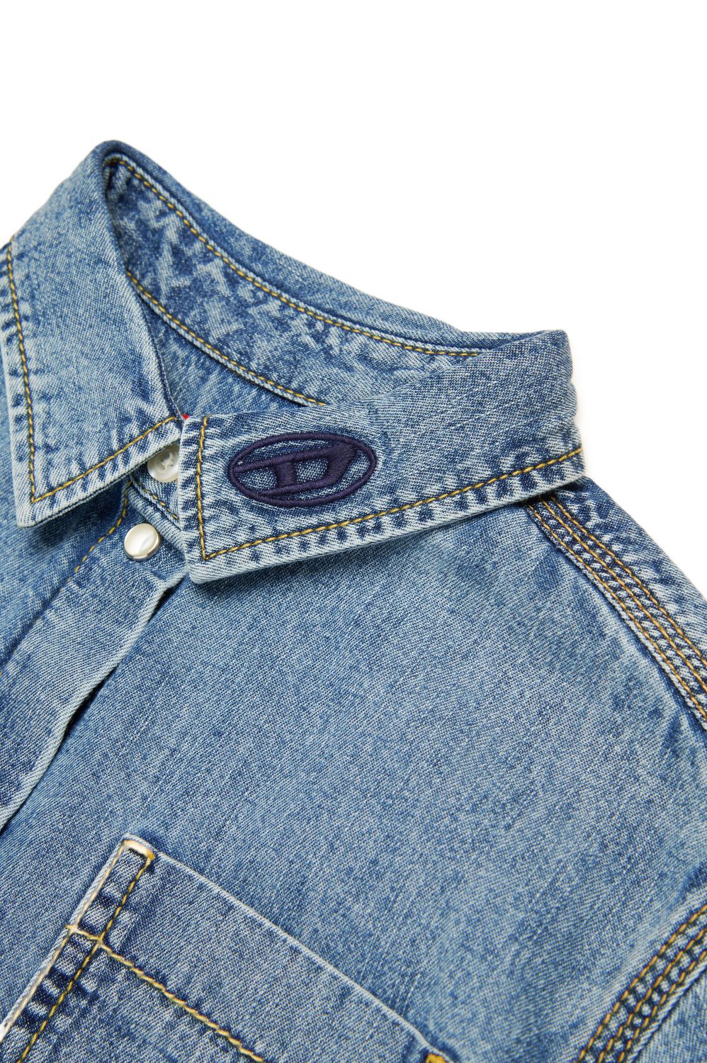 Diesel blouse Cinnix jeans licht
