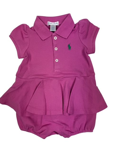 Ralph Lauren Romper 310910192011 fuchsia