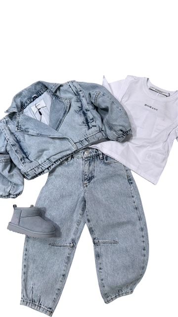 Homage broek girl CS25K03 jeans licht