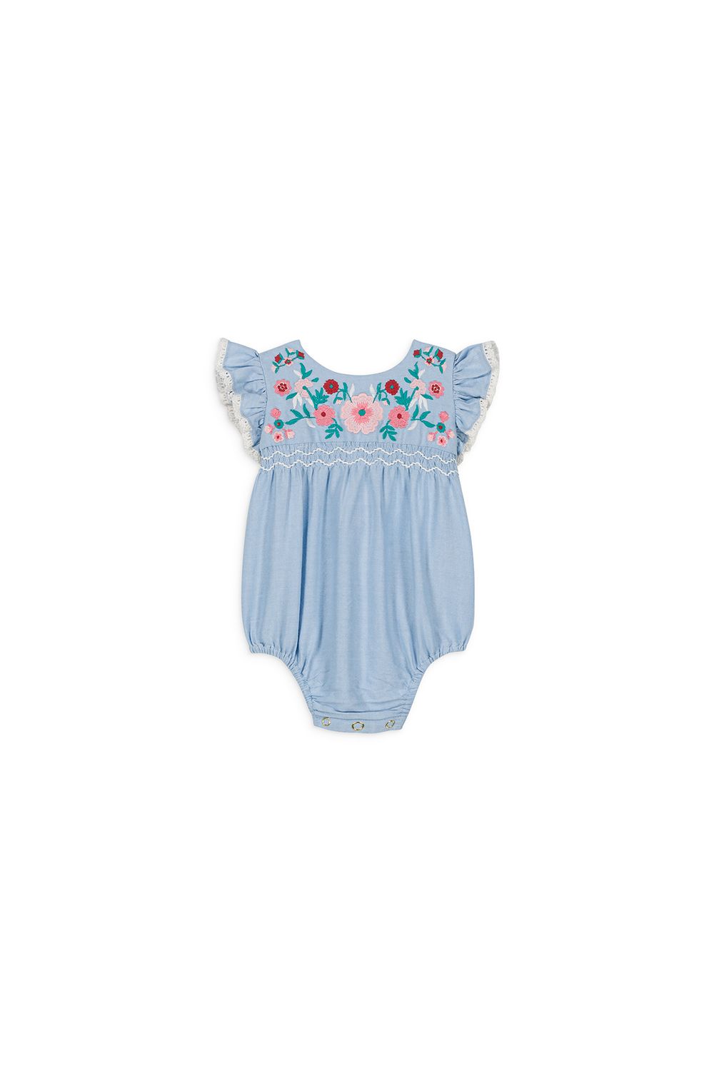 Louise Micha Rompers Nusha lichtblauw