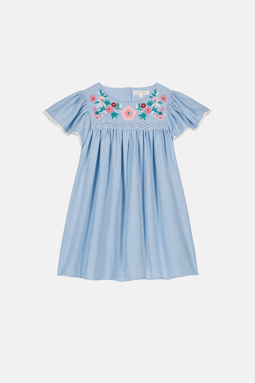 Louise Micha Dress Ana blauw