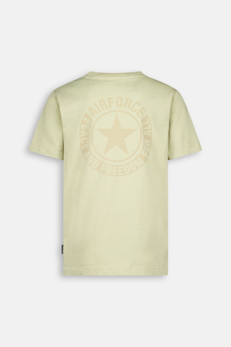 Airforce T-shirt GEB0883 SS25 zand