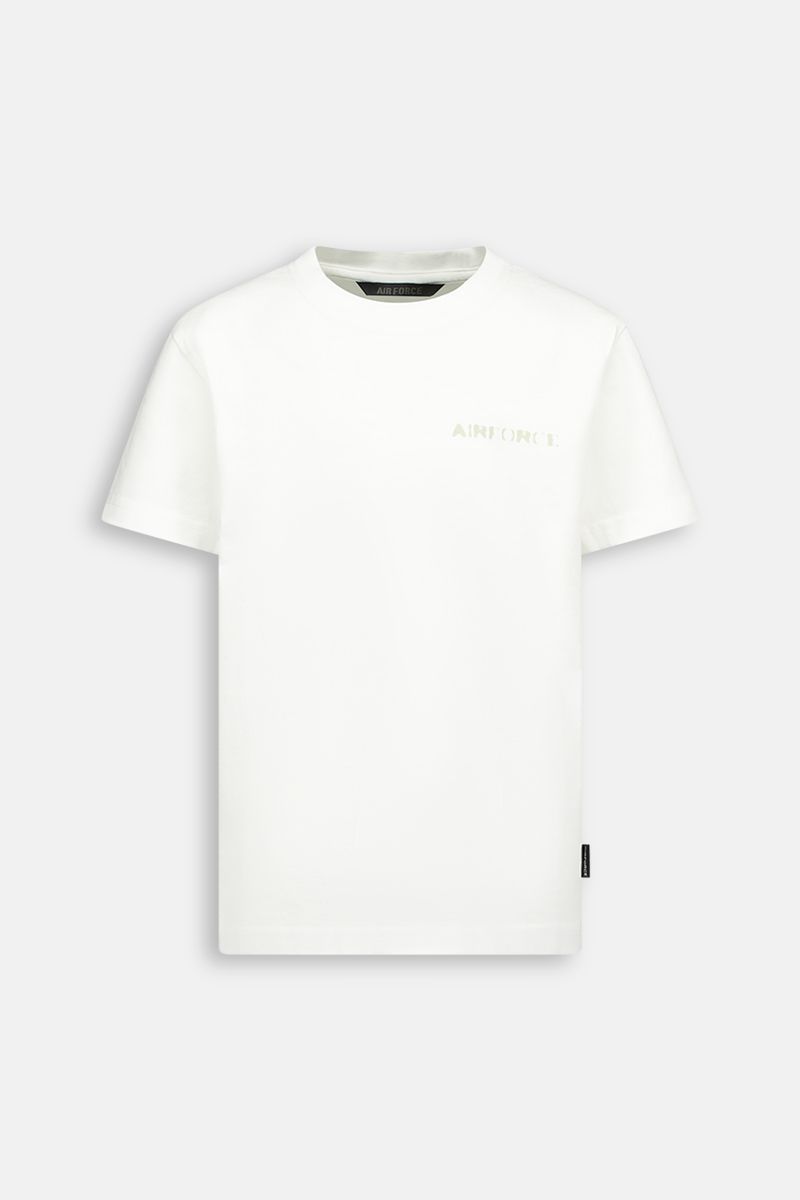 Airforce T-shirt GEB1221 wit/groen
