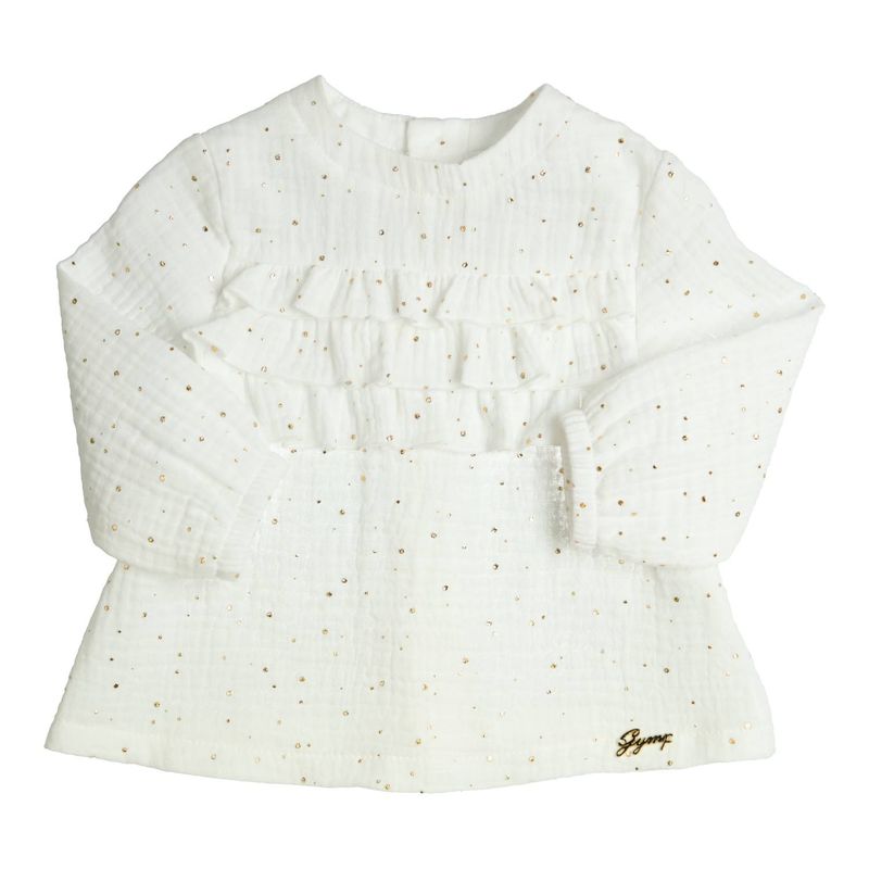 Gymp Malou Tunic ecru/goud