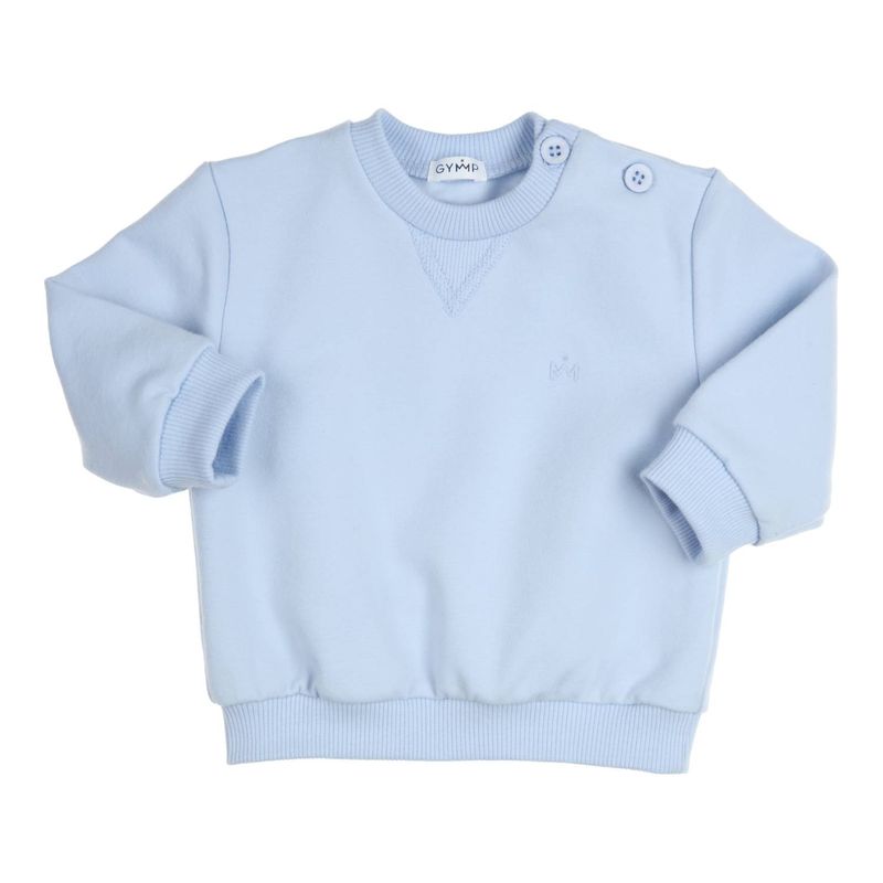Gymp sweater 352-5817-20 lichtblauw