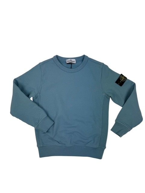 Stone Island sweater 6100001 S0A20 lichtblauw Stone Island sweater 6100001 S0A20 lichtblauw