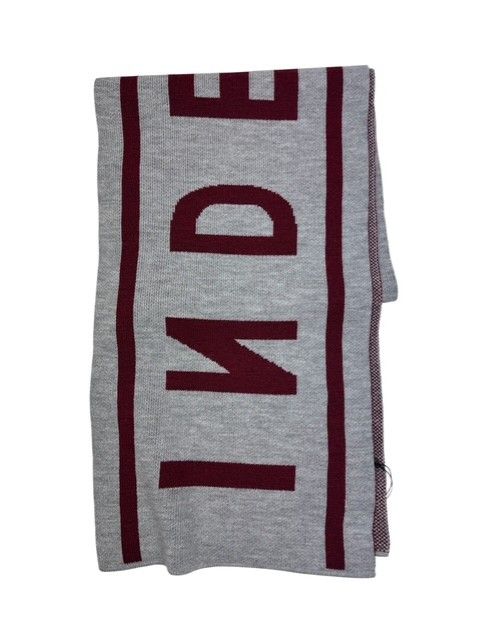 Indee Tifosi Scarf grijs/Bordeauxrood