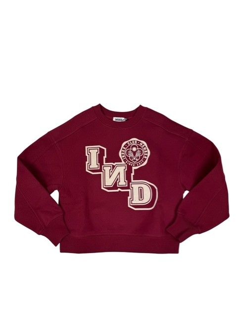 Indee Tatoo Sweater Bordeauxrood