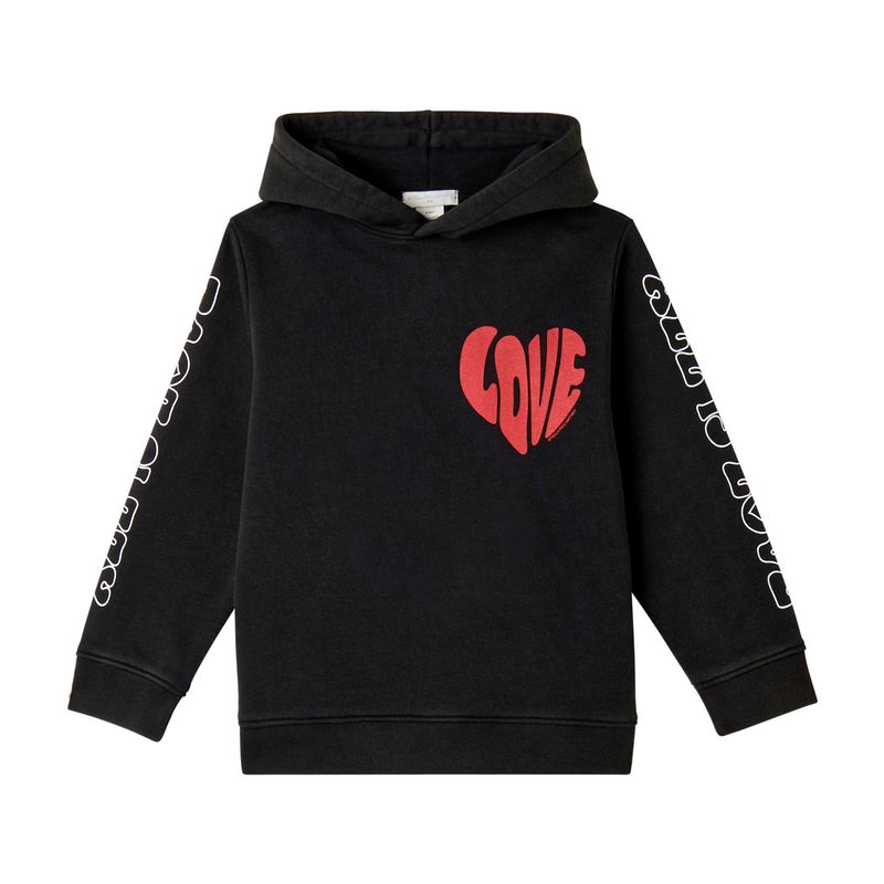 Stella McCartnet Hoodie TX4B90 zwart