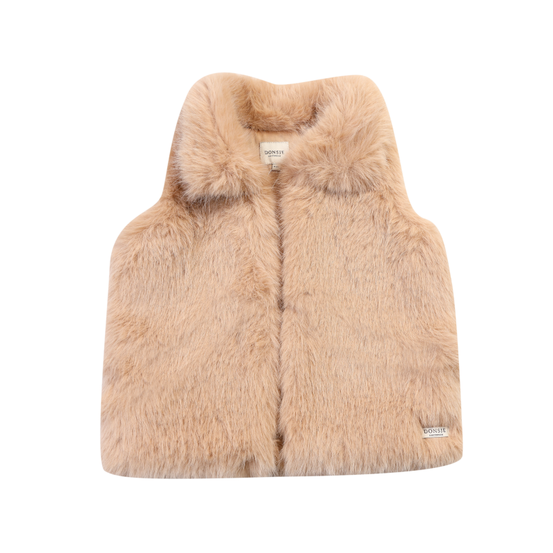 Donsje Amsterdam Roswita Gilet taupe