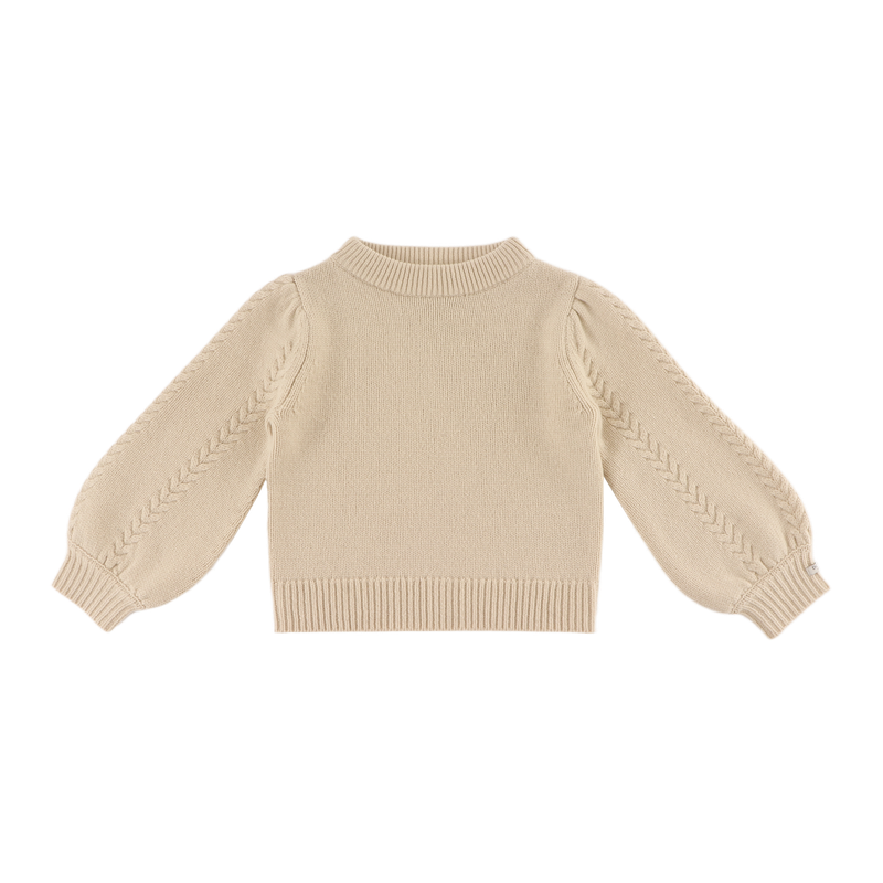 Donsje Trui Kasine Merino Wool zand Donsje Trui Kasine Merino Wool zand