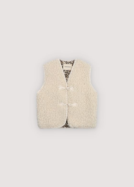 The New Society Ninette waistcoat ecru