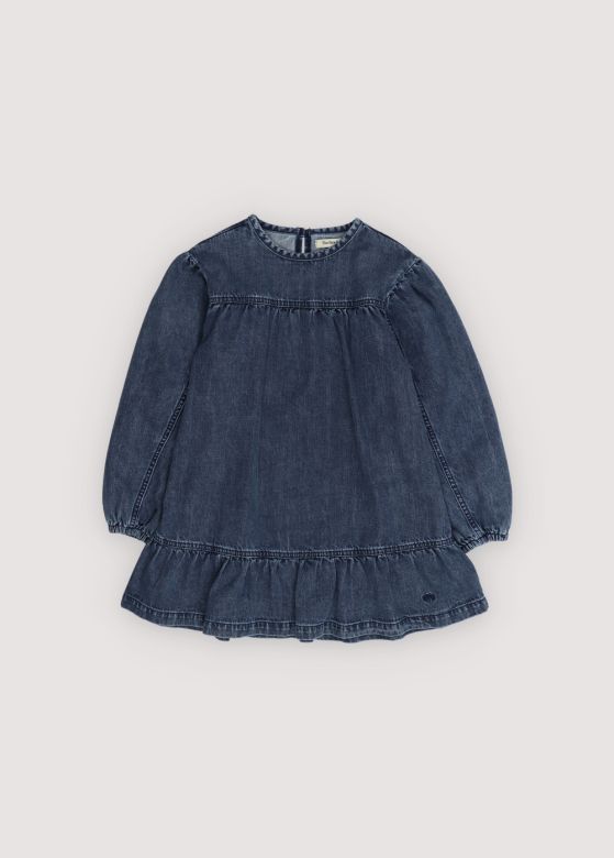 The New Society Mara Dress jeans licht