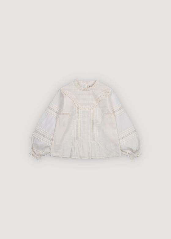 The New Society Blanca Blouse wit