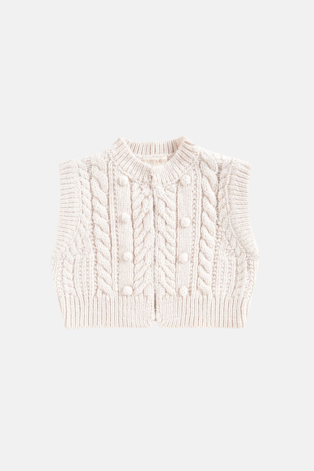 Louise Micha Relala Vest ecru