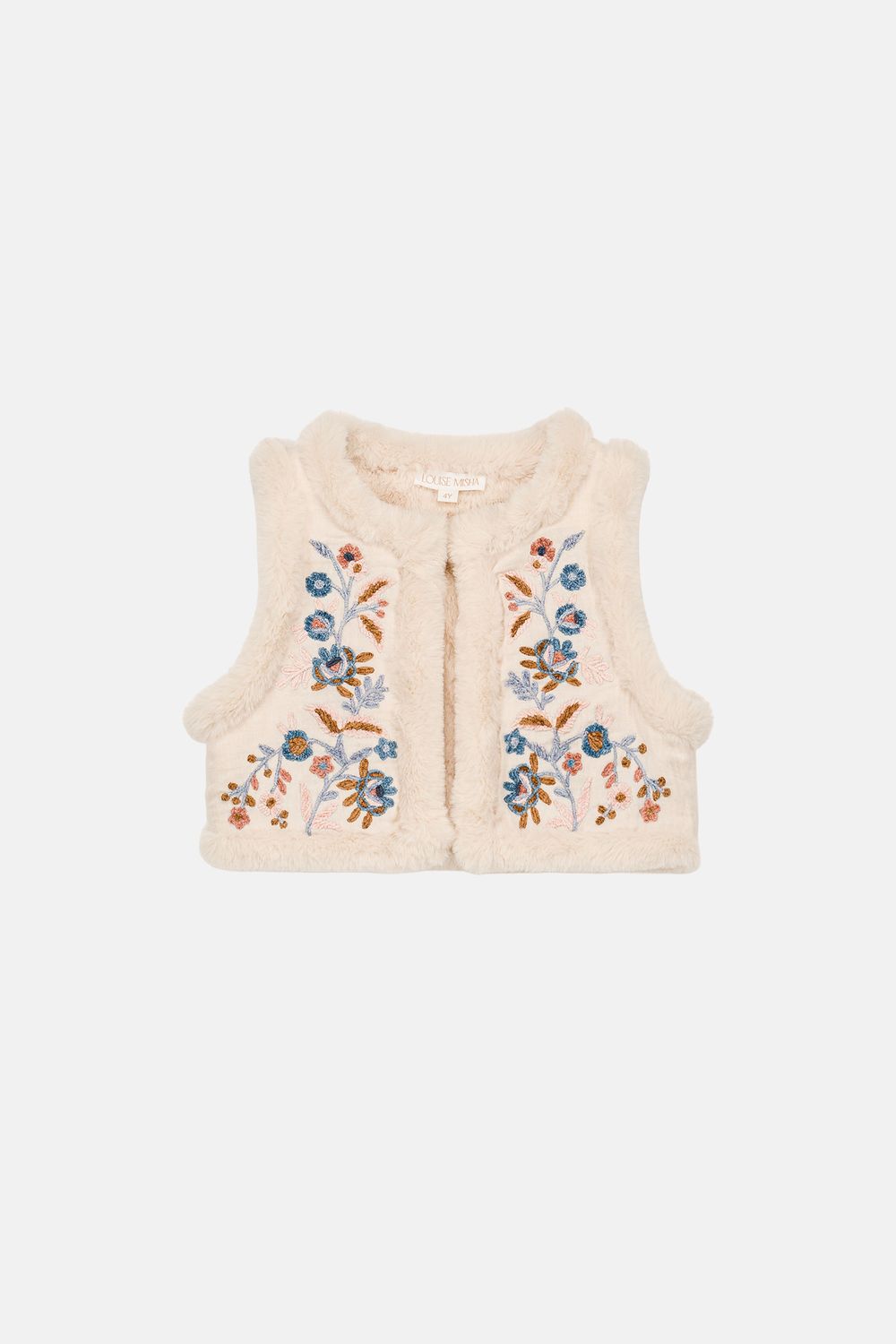 Louise Micha Librana Vest ecru