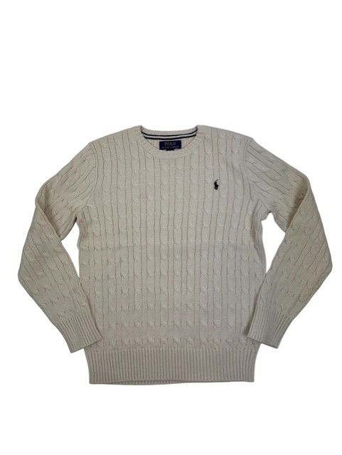 Ralph Lauren Trui 323702674068 LS ecru