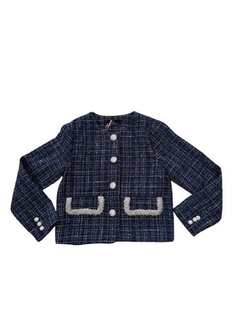 Prinsessefin Tatiana tweed jacket jeans donker