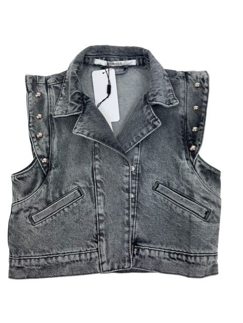 Homage Denim gilet grijs