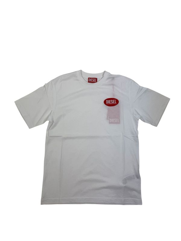 Diesel Tshirt TPatch wit