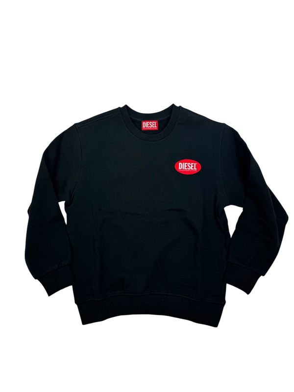 Diesel Sweater  Spatch over zwart