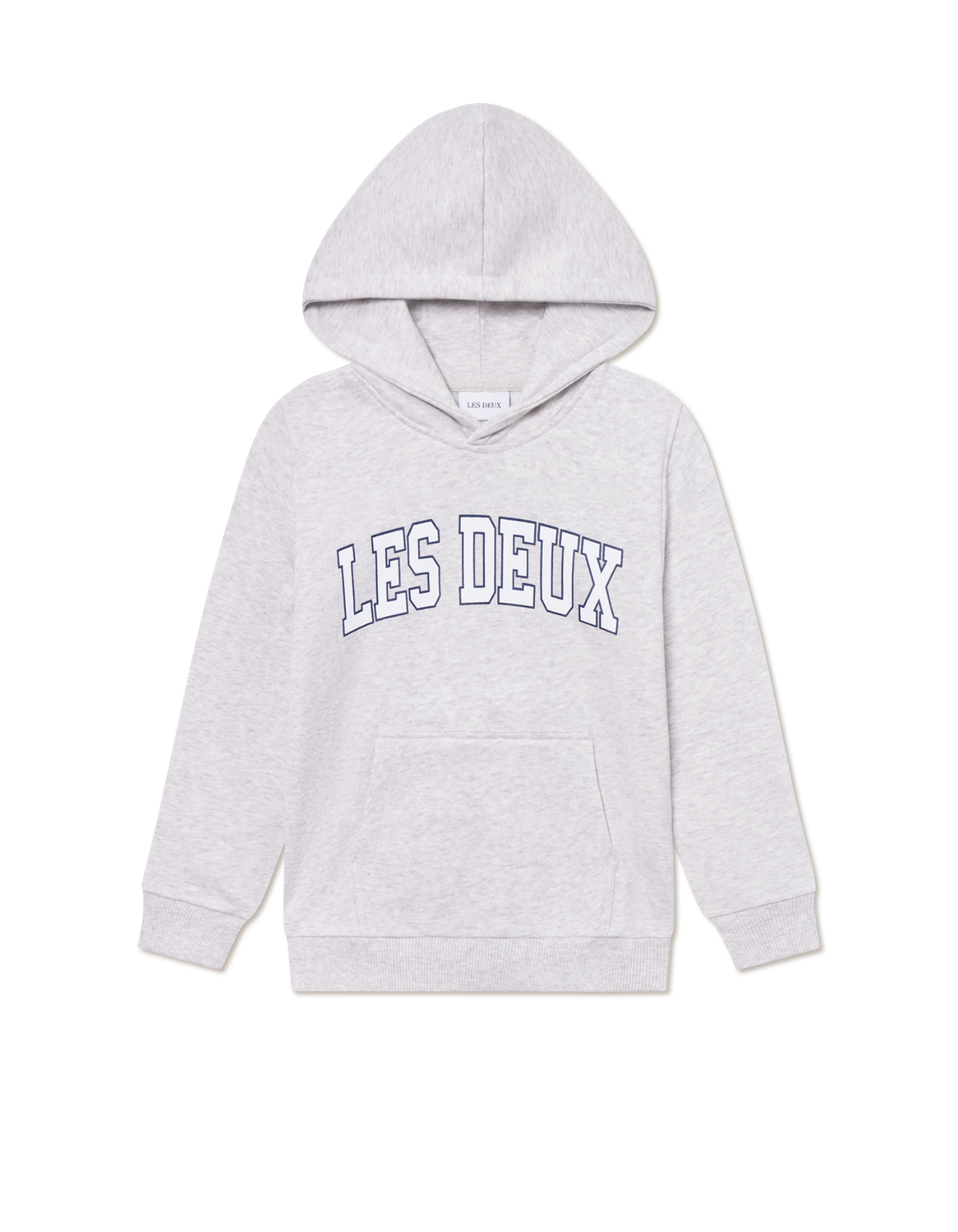 Les Deux Aiden Hoodie grijs