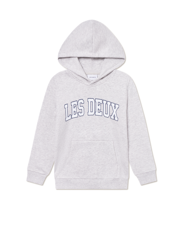 Les Deux Aiden Hoodie grijs