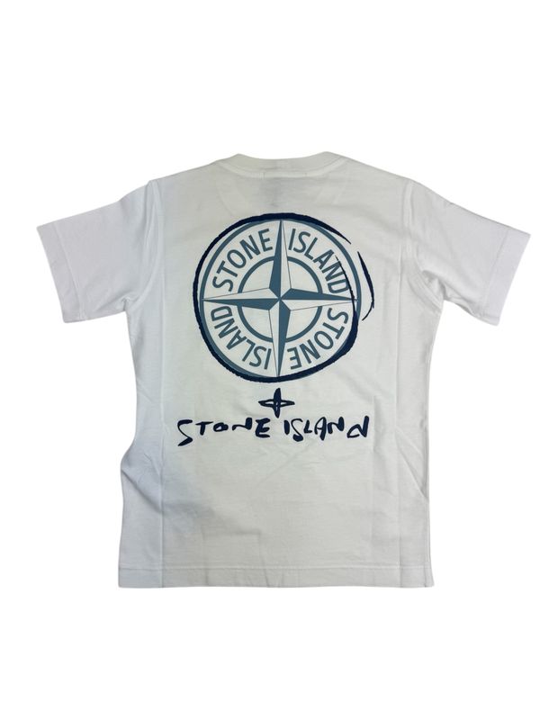 Stone Island T-shirt 2100009 S0377 wit