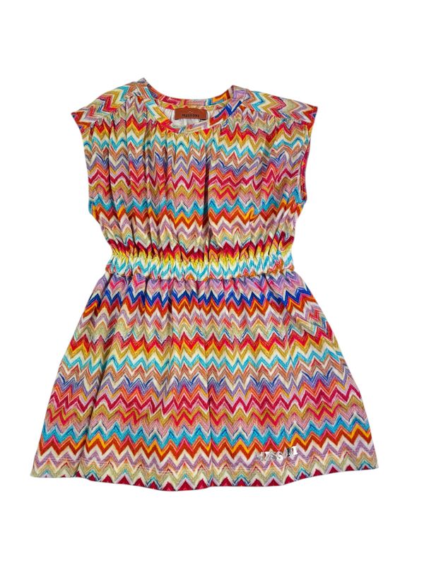Missoni Jurk MY1A81 roze/paars