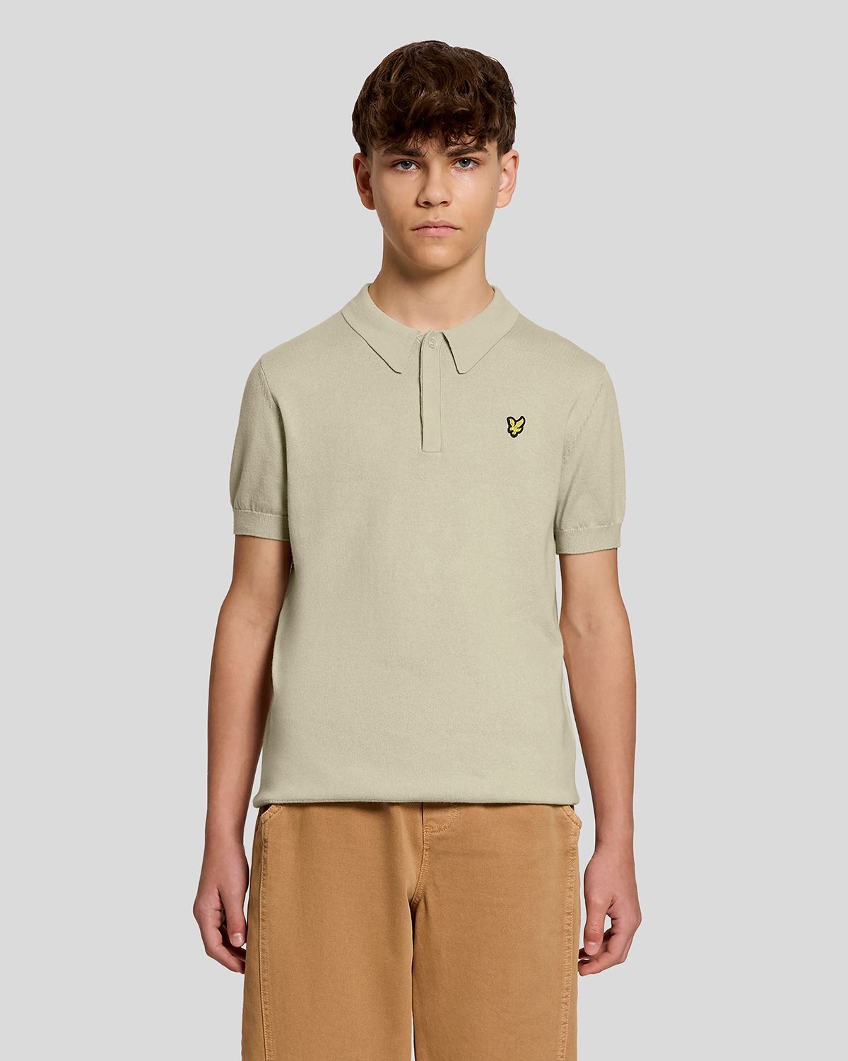 Lyle & Scott Polo KNB2401 zand