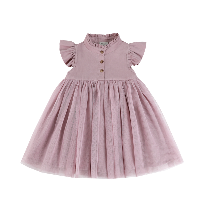 Donsje Fleurance Dress paars/roze